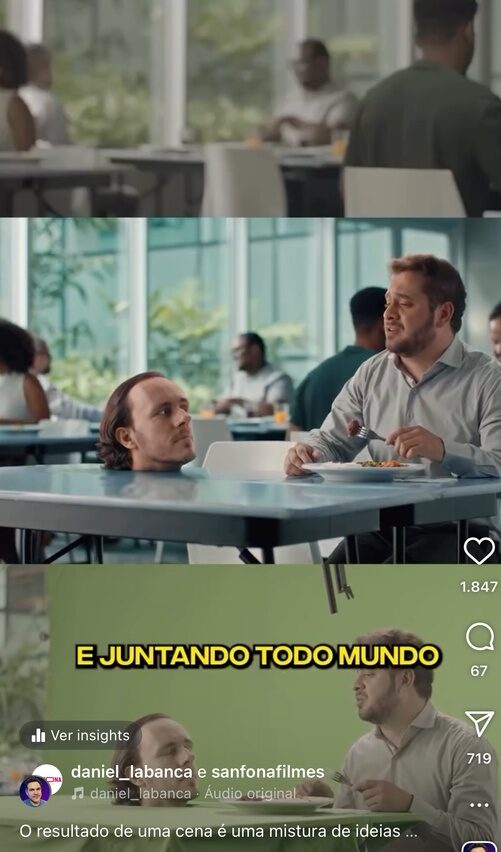 Repercussão e comentários nas redes sociais de Daniel Labanca